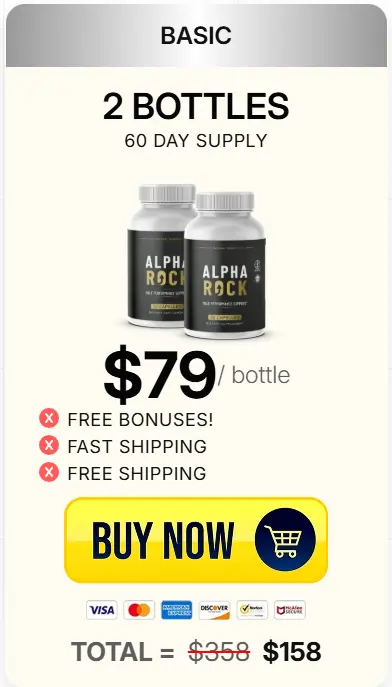 AlphaRock order 2 bottles